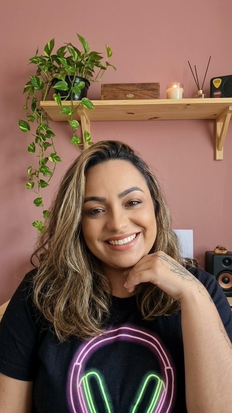 Lele, fundadora da Lele's Tracks